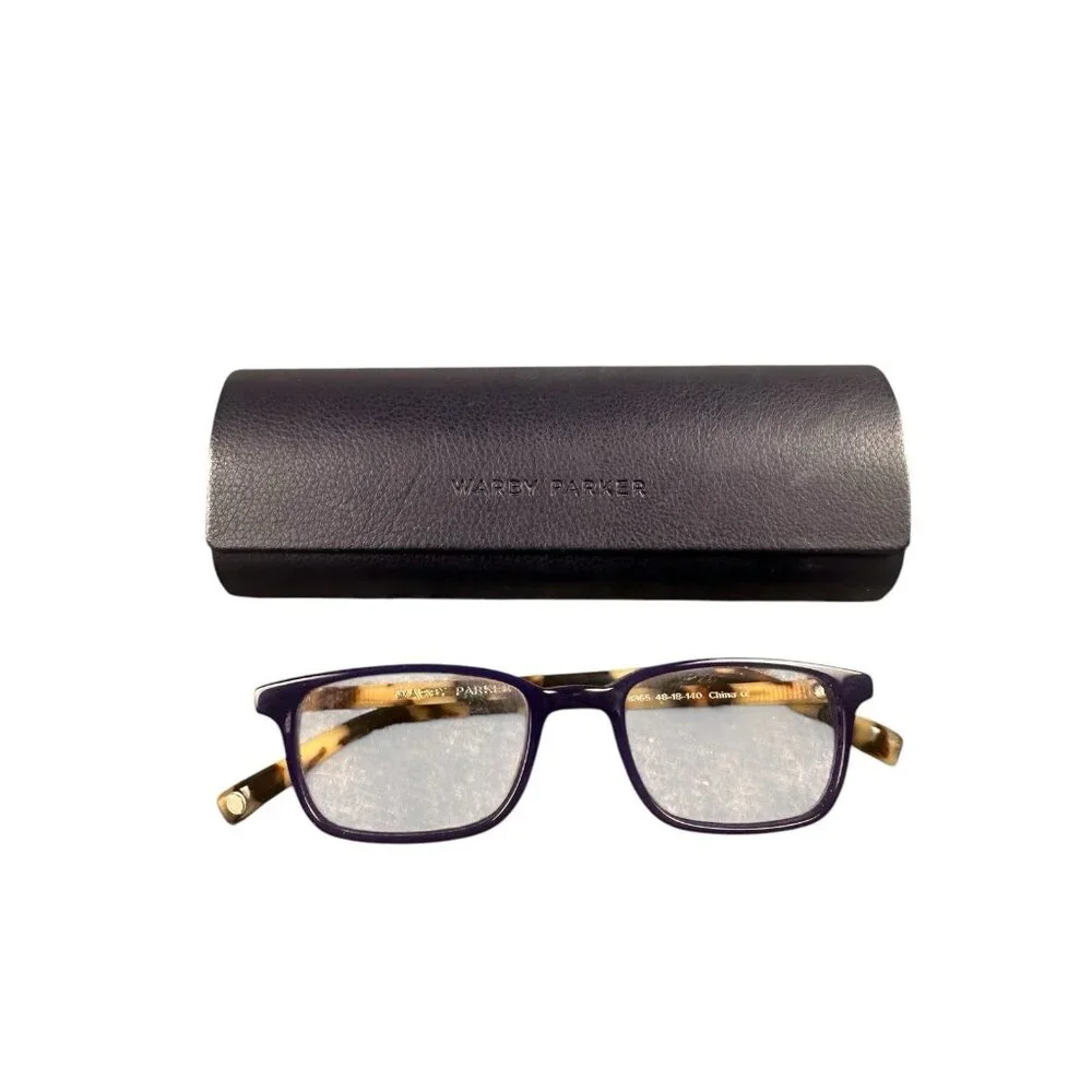 Warby Parker Oliver 8365 48-18-140 Frames Only - With Case